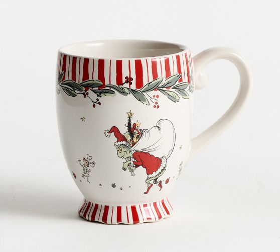 The Grinch™ Stoneware Mug | Pottery Barn