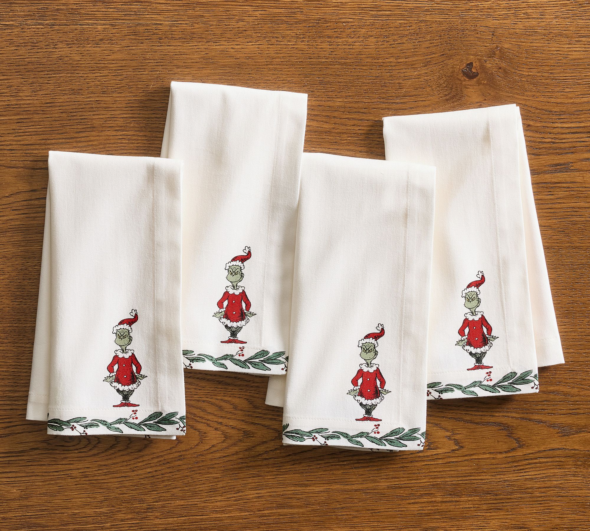 The Grinch™ Cotton Napkins - Set of 4