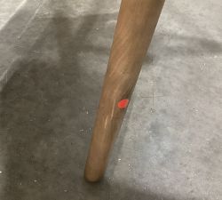 Open Box: Rosanna Leather Swivel Bar Stool (30"H) - Sonoma Chestnut, Amber Ash Frame