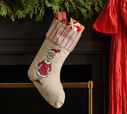 The Grinch™ Wheat and Pinstripe Stocking