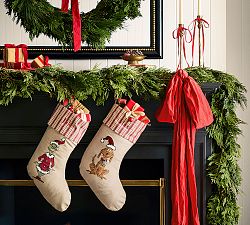 The Grinch™ Wheat and Pinstripe Stocking