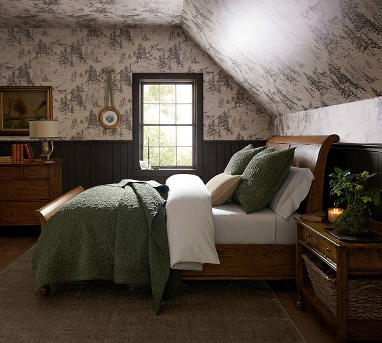 Sleigh Beds | Bedroom Furniture | Pottery Barn