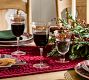 Gold Rim Wine Glasses - Set of 4