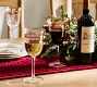 Gold Rim Wine Glasses - Set of 4
