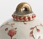Floral Ceramic Ornament Object