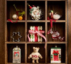 Vintage Heirloom Santa Ornament