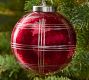 Red Cut Glass Ornament