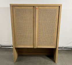 Open Box: Marina Cane Modular Home Office Cabinet Hutch (36"W x 46"H) - Seadrift