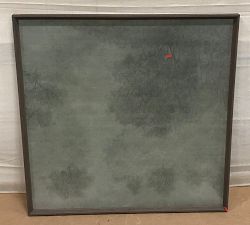 Open Box: The Ascent By Aileen Fitzgerald (40"Sq) - Dark Walnut Frame