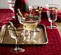 Etched Gold Rim Glassware Collection
