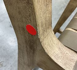 Open Box: Fenton Leather Counter Stool (24") - Legacy Taupe, Seadrift