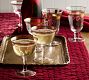 Etched Gold Rim Glassware Collection