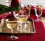 Etched Gold Rim Glassware Collection