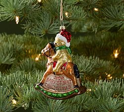 2026 Baby's First Christmas Rocking Horse Ornament