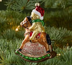 2026 Baby's First Christmas Rocking Horse Ornament