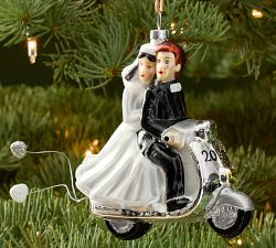 2026 Newlywed Motorcycle Ornament