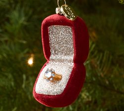 2026 Engagement Ring Ornament