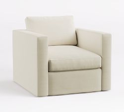 Jake Slipcovered Outdoor Lounge Chair