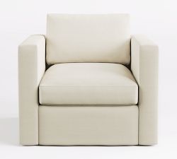 Jake Slipcovered Outdoor Lounge Chair