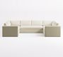 Jake Slipcovered U-Shaped Outdoor Sectional (144")
