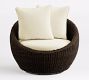 Torrey Wicker Swivel Outdoor Papasan