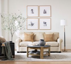 Gallery Linen Straight-Sided Drum Lamp Shade (13"-19'')