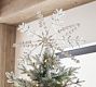 Jewelled Snowflake Handcrafted Christmas Tree Topper