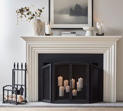 Fireplace Candle Holder