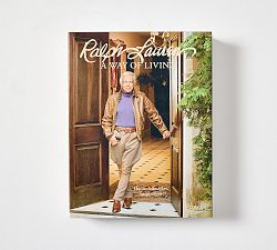 Ralph Lauren A Way of Living Hardcover Book | Pottery Barn