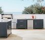 Video 1 for Indio Metal Outdoor Kitchen Convertable Refrigerator &amp; Double Door Cabinet (88")