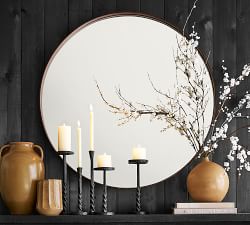 Easton Forged-Iron Candle Holder