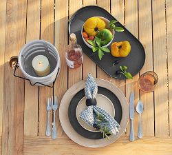 Mason Modern Outdoor Melamine Salad Plates - Set of 4