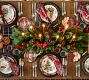 Stewart Plaid Stoneware Dinner Plates - Set of 4
