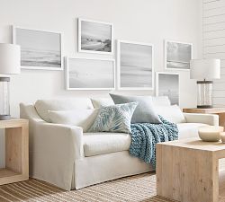 Black &amp; White Coastal Gallery Wall