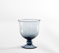Willow Glass Goblets - Set of 4