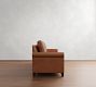Cameron Roll Arm Leather Sofa (66"&ndash;100")