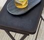 Carter Rectangular Metal Folding Tray Table (13")