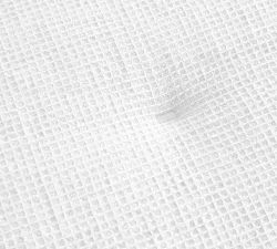 European Flax Linen Tufted Waffle Comforter Sham