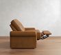 PB Comfort Modern Roll Arm Leather Recliner