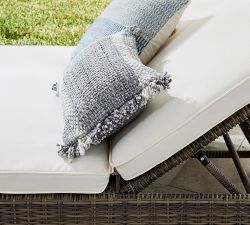 Torrey Wicker Outdoor Double Chaise Lounge