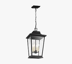 Hirsch Metal 4-Light Indoor/Outdoor Pendant (12")