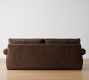 Pearce Roll Arm Leather Sofa (73"&ndash;99")