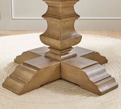 Banks Round Pedestal Extendable Dining Table (48"-72")