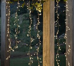 Firecracker LED Curtain Lights, 9'