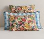 Lorain Multi Floral Embroidered Reversible Quilt