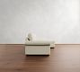 PB Comfort Modern Roll Arm Chaise Sleeper Sectional (112")