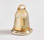 Cut Glass Bell Candle - Winter Spruce