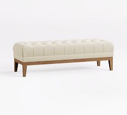 Edgewood Tufted Upholstered Bench (54")