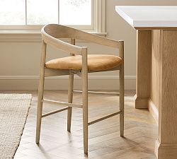 Laguna Leather Bar &amp; Counter Stools