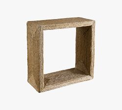 Noah Rectangular Woven Side Table (10")